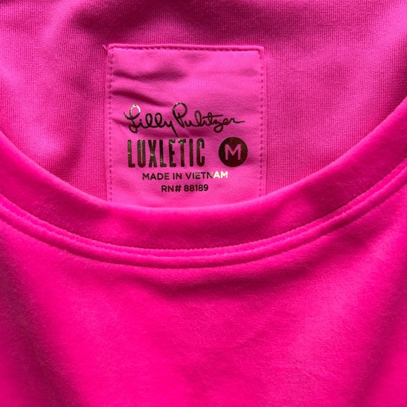 Bright Pink Long Sleeve velour Top - Picture 2 of 3